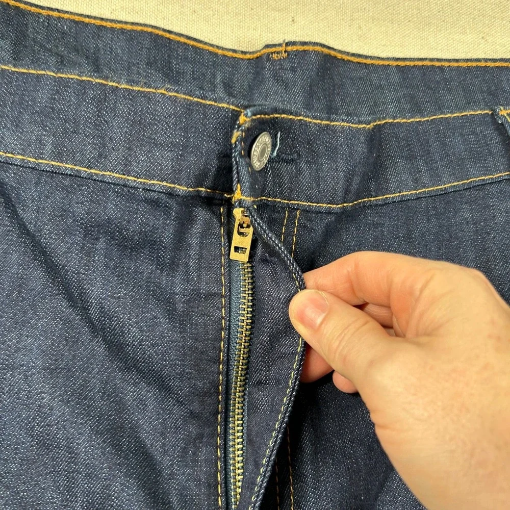 Levis 569 Shorts Mens 48 Blule Jean Denim Loose Straight Jorts 11